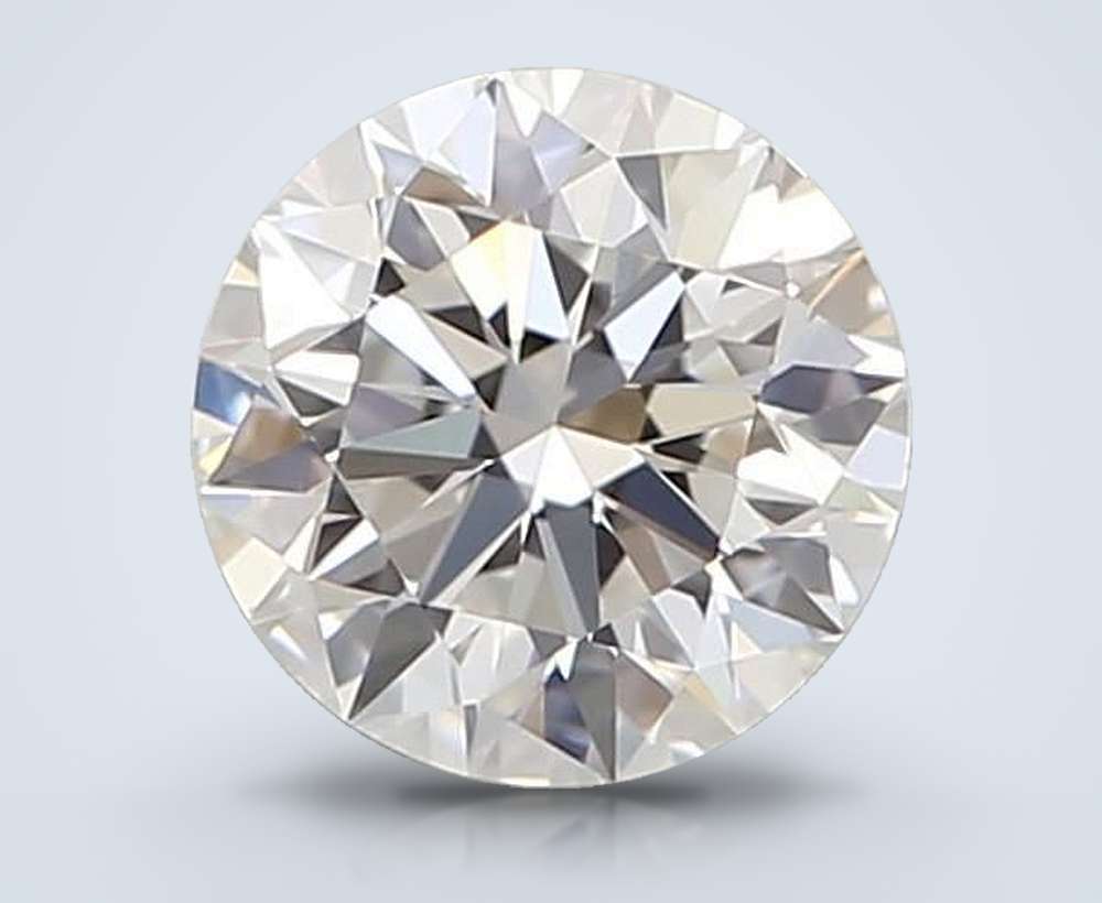 0.37 Carat Round Natural Diamond
