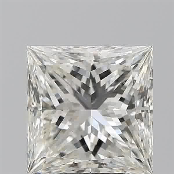 4.72ct H VS2 Very Good Cut Princess Diamond