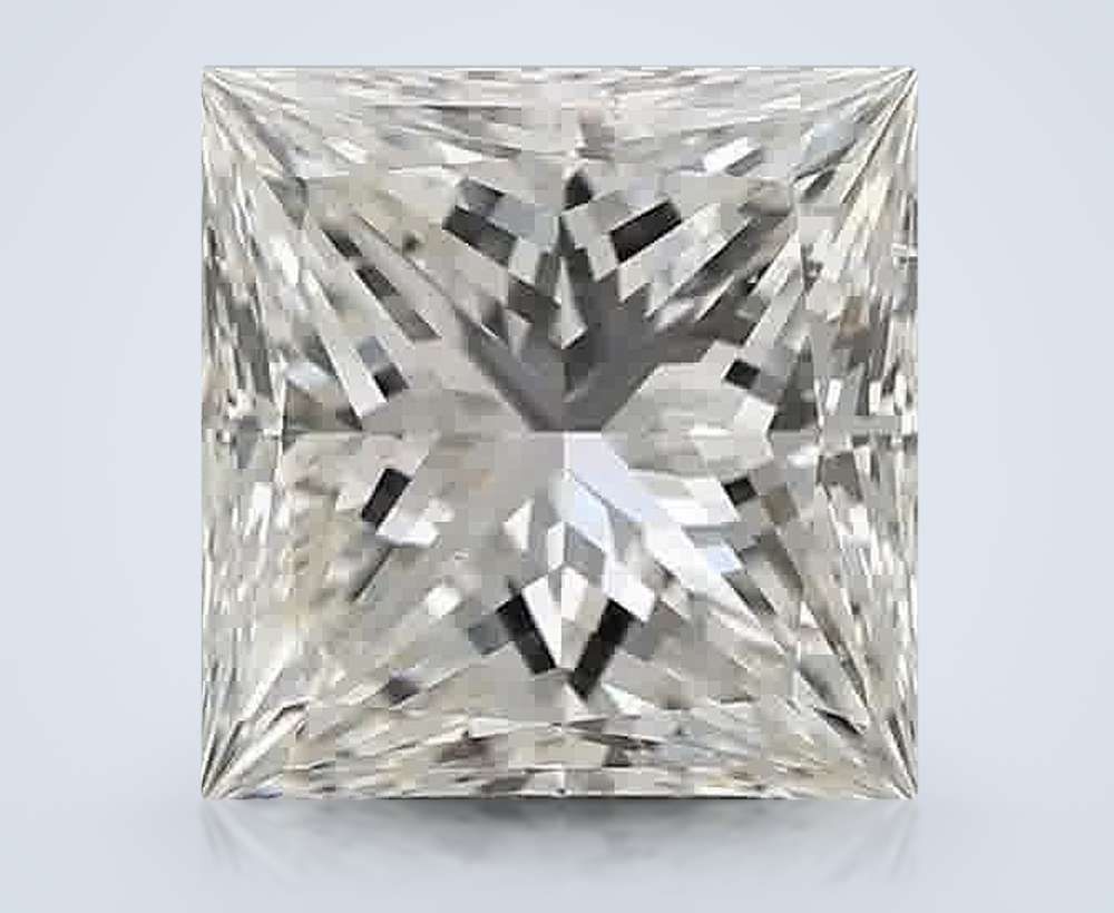 4.72 Carat Princess Natural Diamond