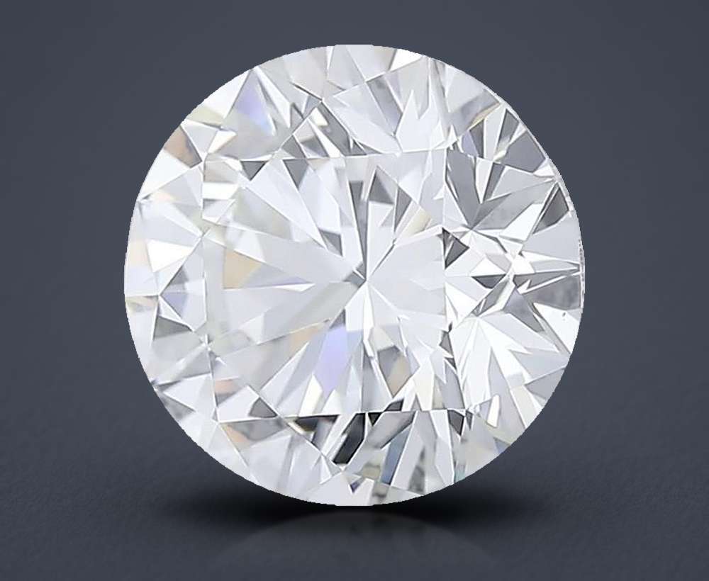 3.08 Carat Round Lab Diamond