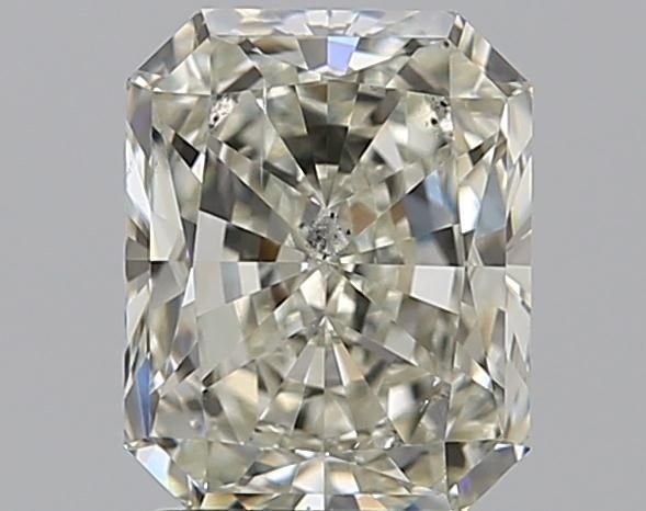 2.20ct K SI2 Rare Carat Ideal Cut Radiant Diamond