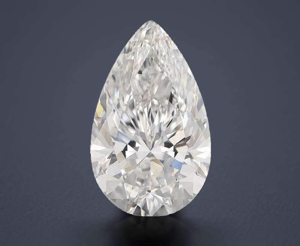 5.11 Carat Pear Lab Diamond