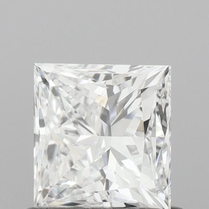 0.81ct D VVS2 Very Good Cut Princess Lab Grown Diamond