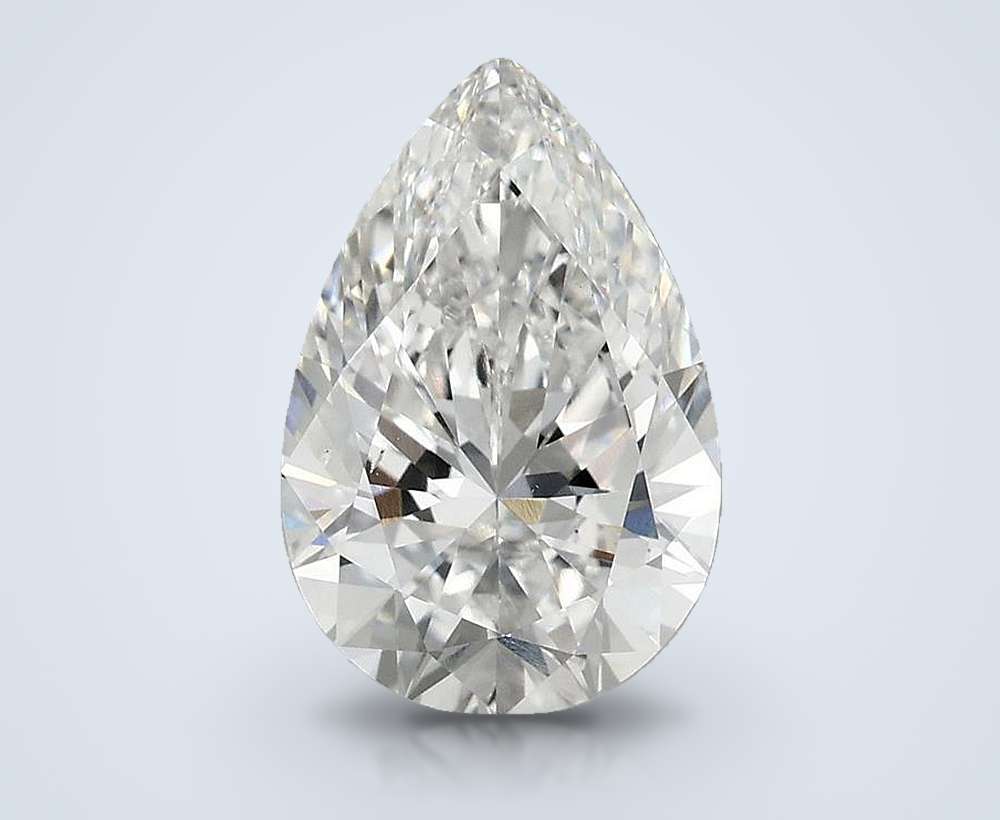 2.80 Carat Pear Lab Diamond