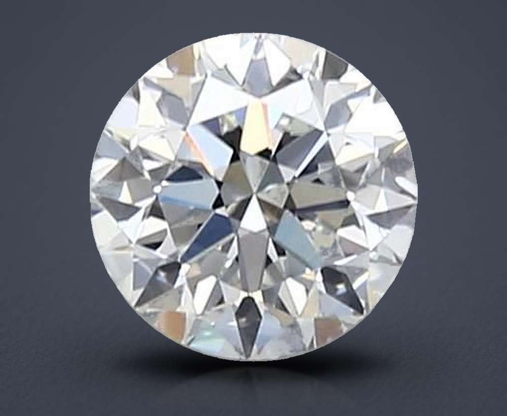 0.90 Carat Round Natural Diamond