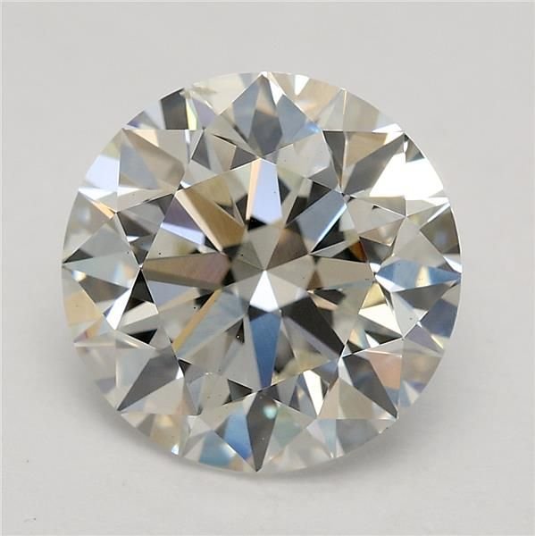 2.80ct H VS2 Excellent Cut Round Lab Grown Diamond