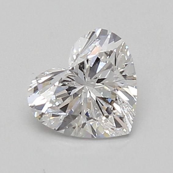 0.83ct D VS2 Rare Carat Ideal Cut Heart Lab Grown Diamond