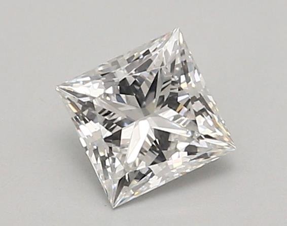 0.88ct E VVS2 Rare Carat Ideal Cut Princess Lab Grown Diamond
