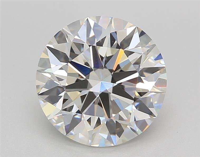 3.09ct G VS1 Rare Carat Ideal Cut Round Lab Grown Diamond