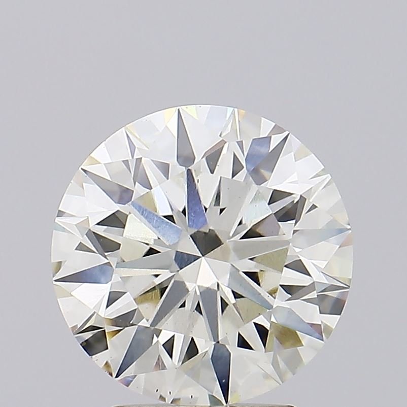 3.15ct J VS1 Rare Carat Ideal Cut Round Lab Grown Diamond