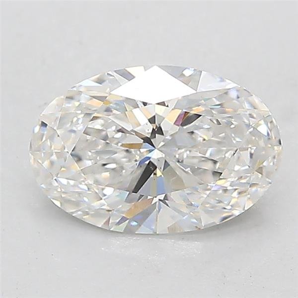 1.31ct F VS2 Rare Carat Ideal Cut Oval Lab Grown Diamond