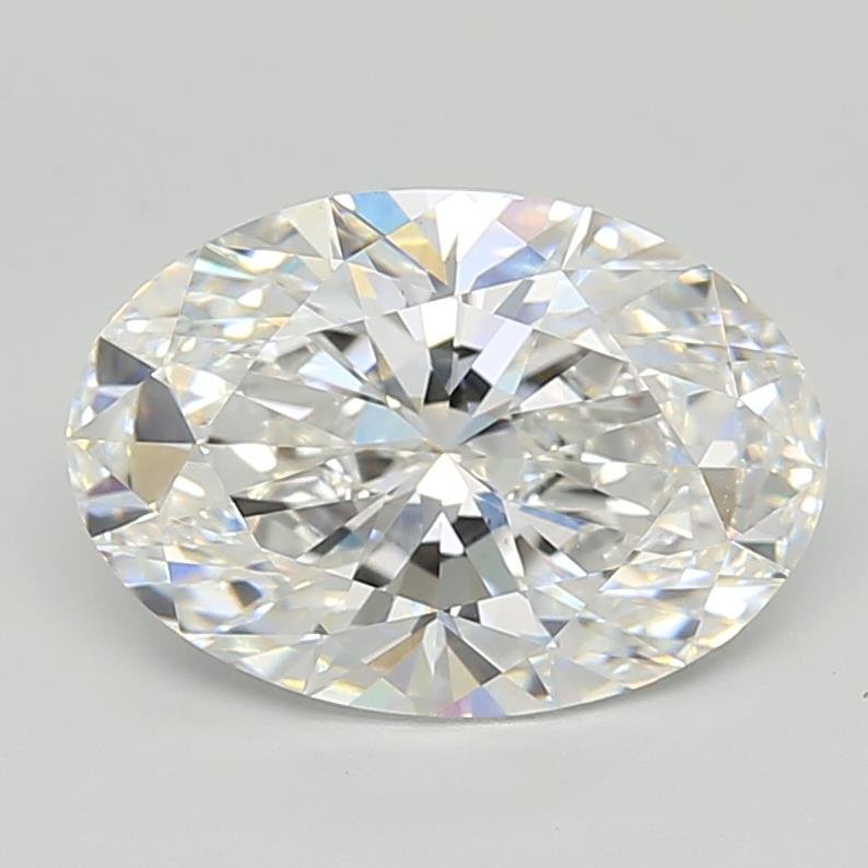 4.07ct E VS1 Rare Carat Ideal Cut Oval Lab Grown Diamond