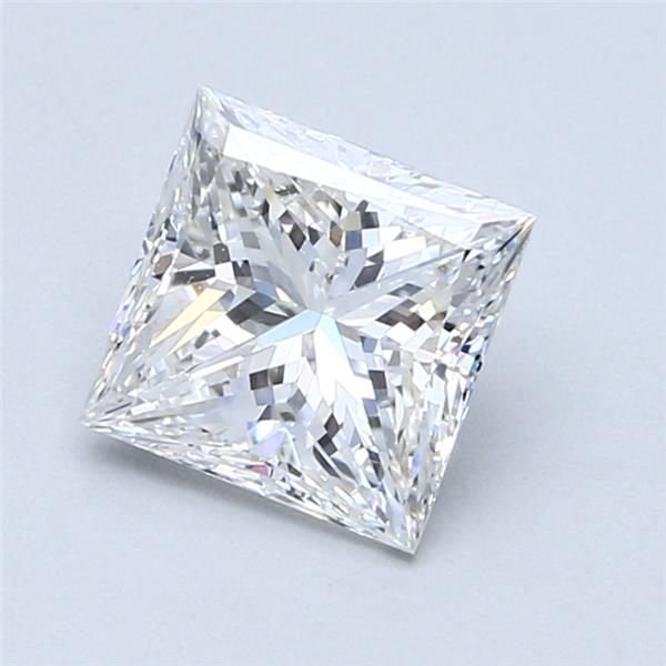 1.80ct E SI2 Very Good Cut Princess Diamond