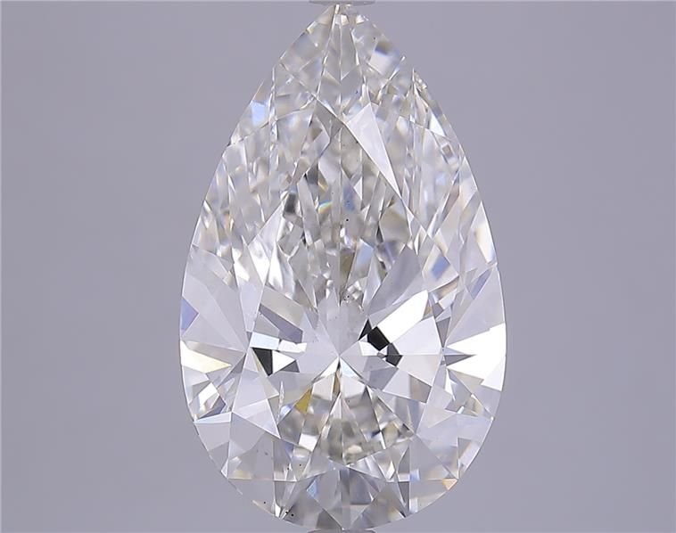 6.06 Carat Pear Lab Diamond