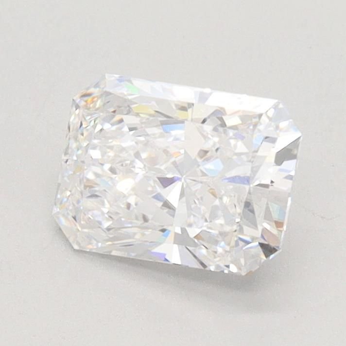 1.01ct D VVS2 Very Good Cut Radiant Lab Grown Diamond