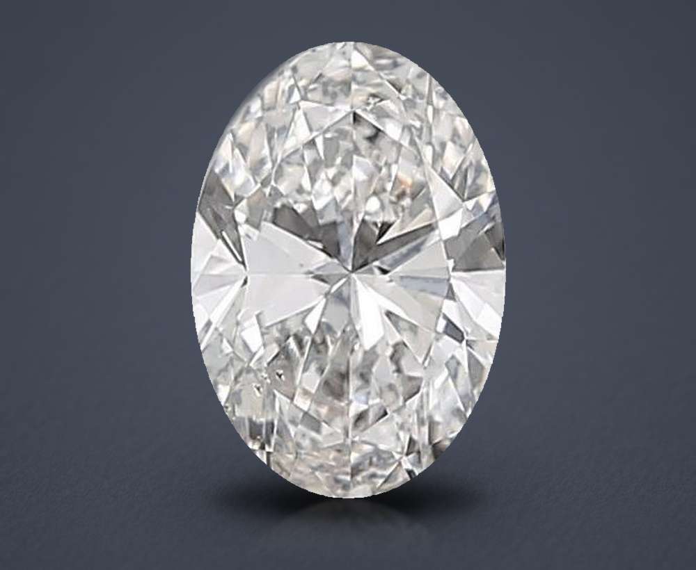 0.86 Carat Oval Lab Diamond