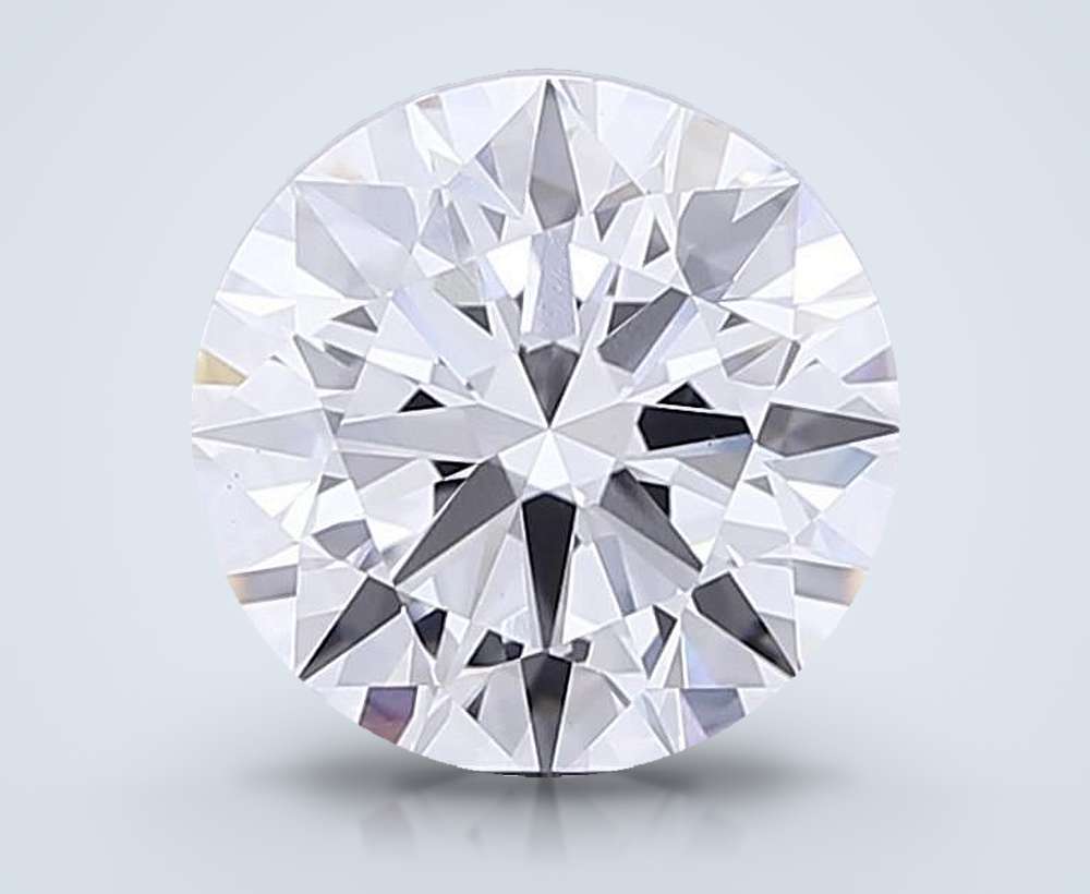 5.62 Carat Round Lab Diamond