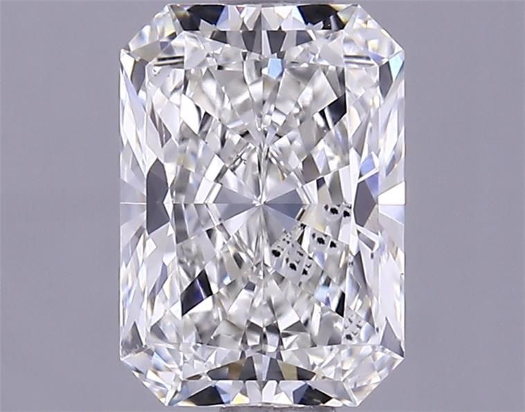 1.12ct F SI1 Rare Carat Ideal Cut Radiant Lab Grown Diamond