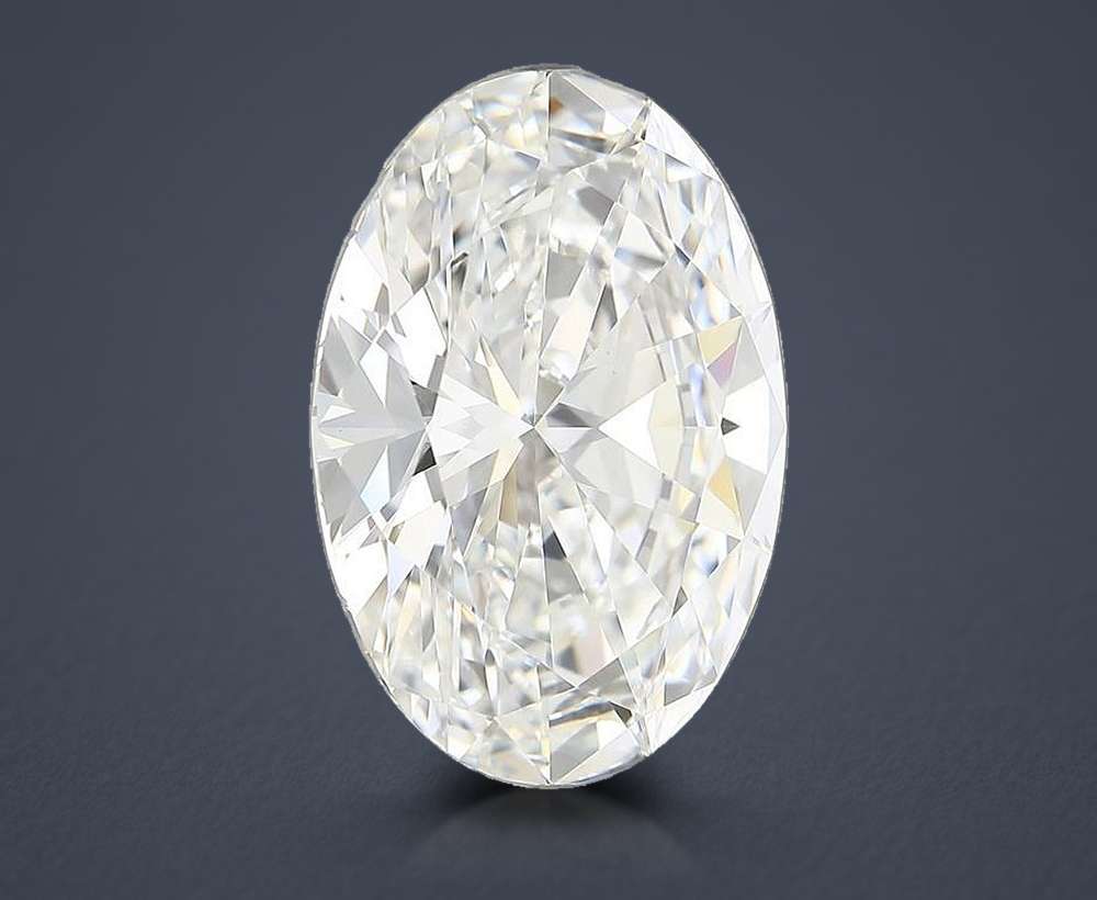 9.60 Carat Oval Lab Diamond