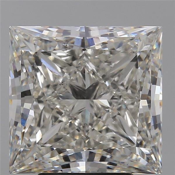 4.06ct H VS2 Rare Carat Ideal Cut Princess Lab Grown Diamond