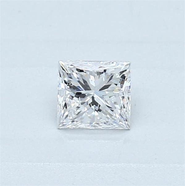 0.33ct D SI1 Very Good Cut Princess Diamond