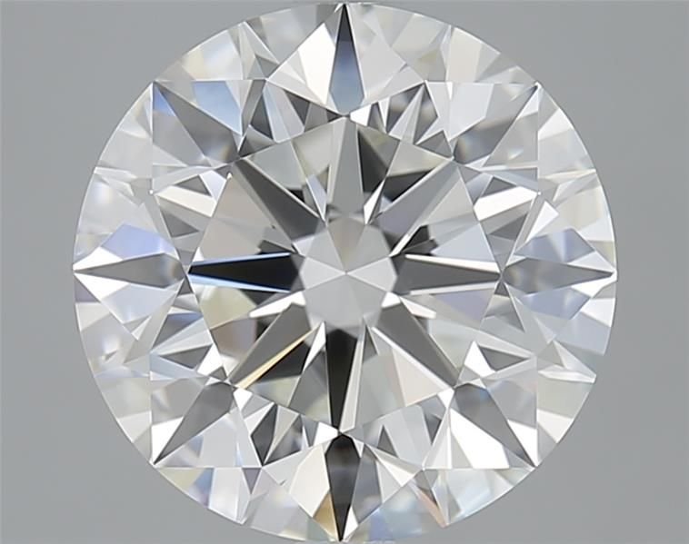 4.30ct J VS1 Rare Carat Ideal Cut Round Diamond