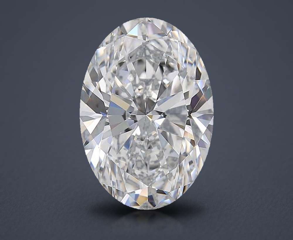 6.12 Carat Oval Natural Diamond