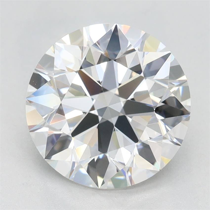 2.02ct F IF Rare Carat Ideal Cut Round Lab Grown Diamond