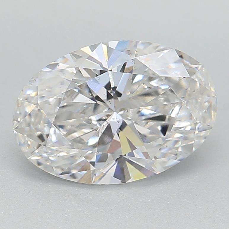 1.98ct E SI1 Rare Carat Ideal Cut Oval Lab Grown Diamond