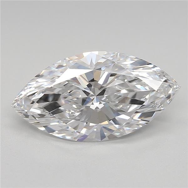 2.26ct D VVS2 Rare Carat Ideal Cut Marquise Lab Grown Diamond