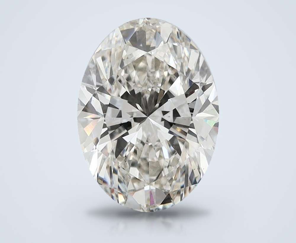4.63 Carat Oval Lab Diamond