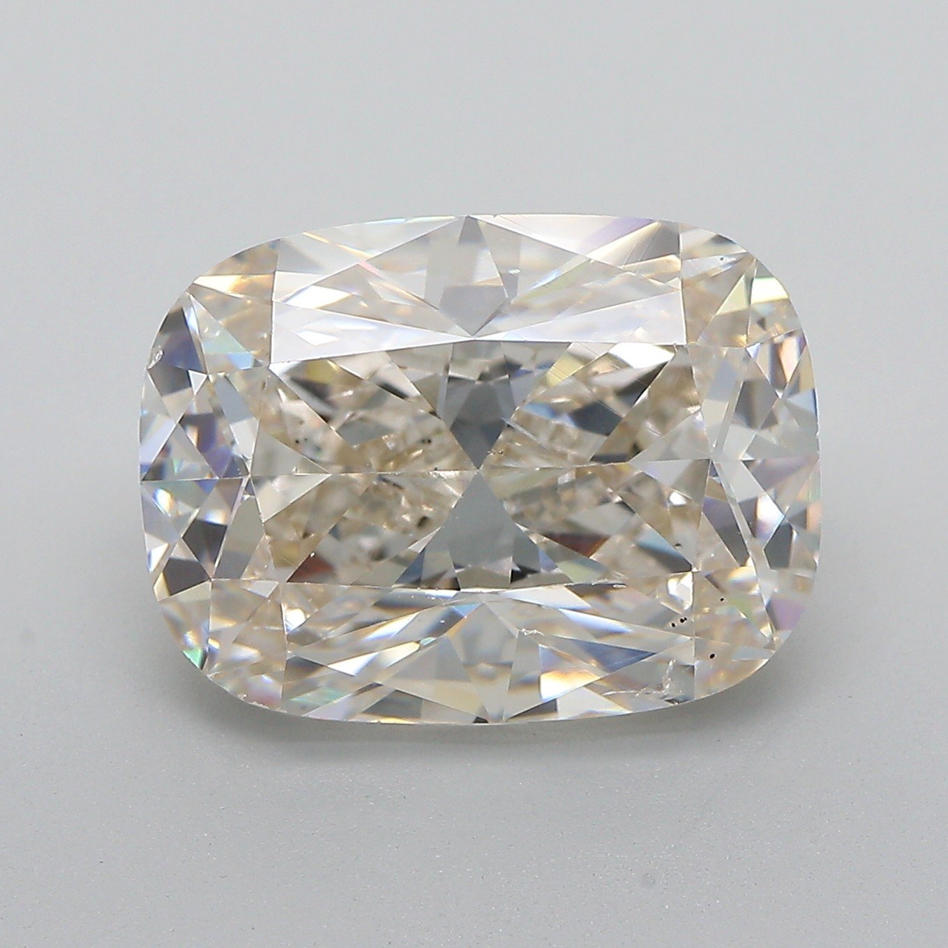 8.01ct J SI1 Good Cut Cushion Diamond