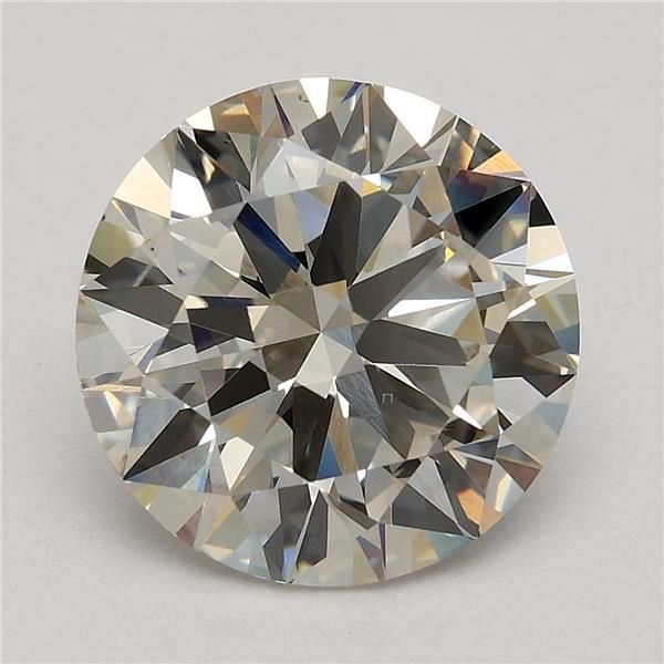 3.01ct K VS1 Excellent Cut Round Lab Grown Diamond