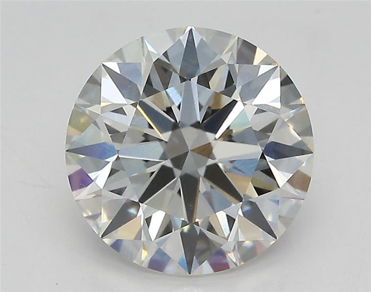 2.57ct F VVS2 Rare Carat Ideal Cut Round Lab Grown Diamond