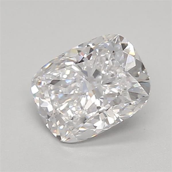 0.69ct D VS1 Rare Carat Ideal Cut Cushion Lab Grown Diamond