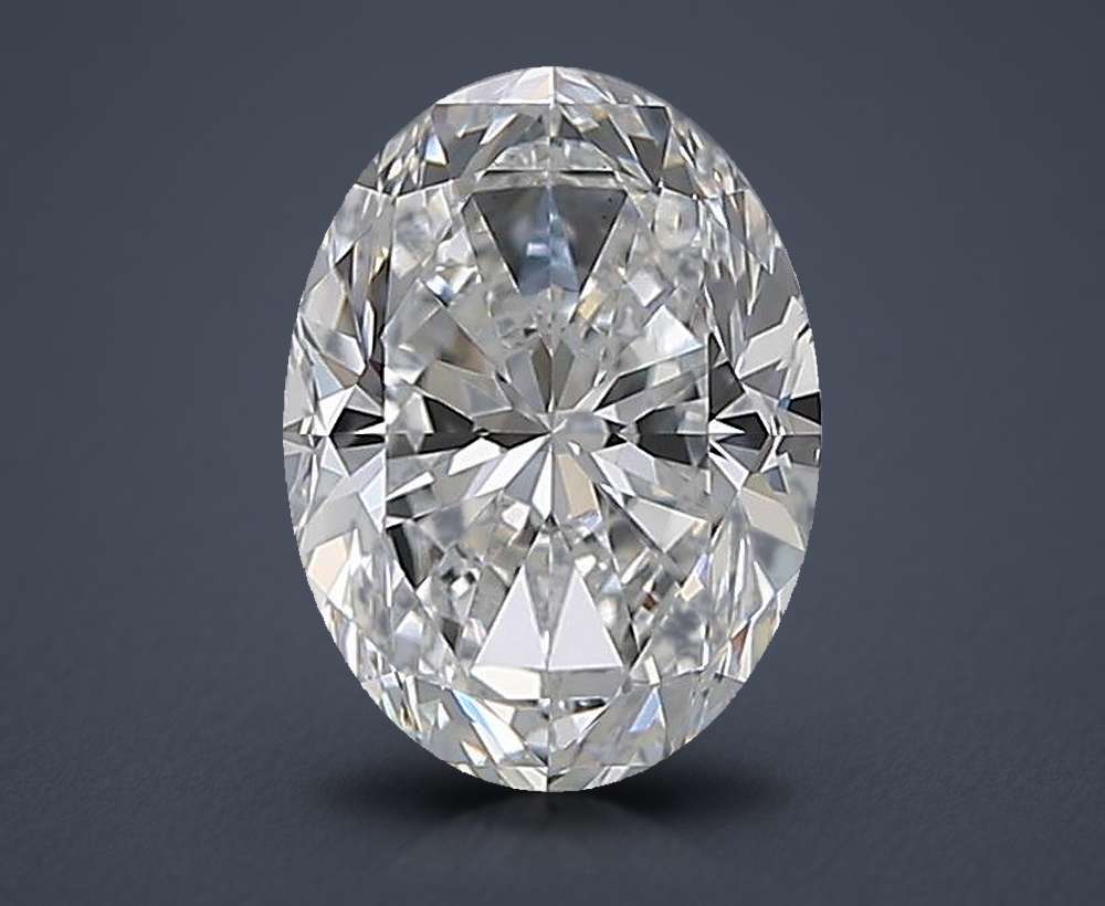 1.50 Carat Oval Natural Diamond