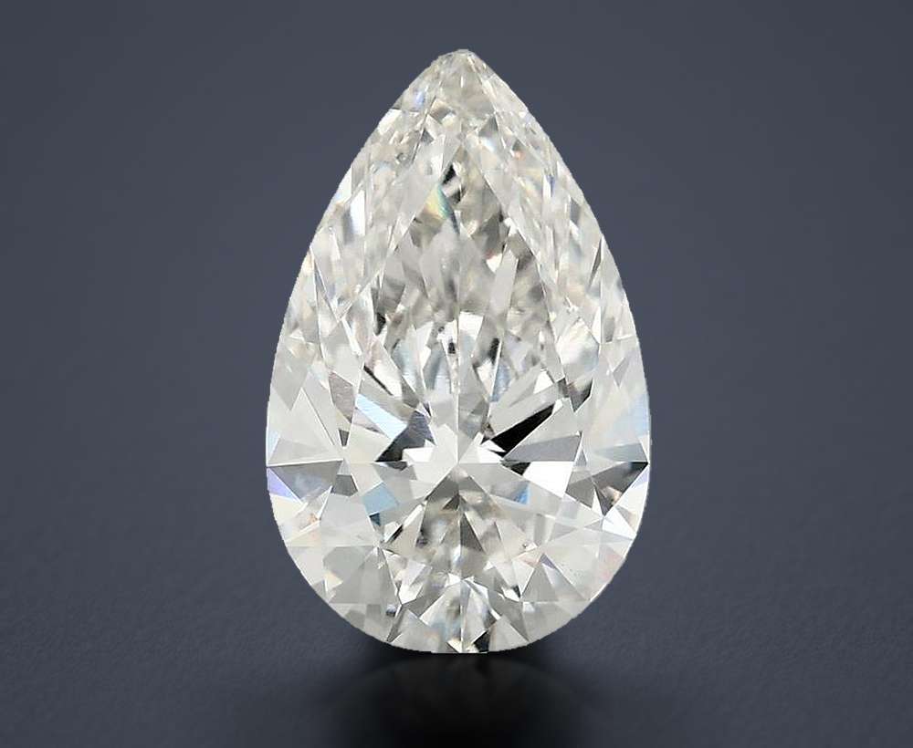 2.82 Carat Pear Lab Diamond