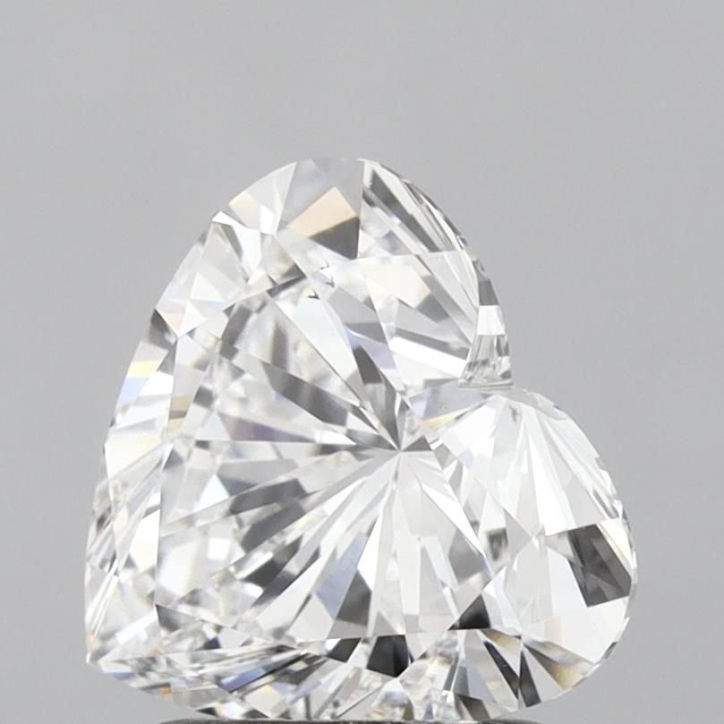 1.92ct E VS2 Very Good Cut Heart Lab Grown Diamond