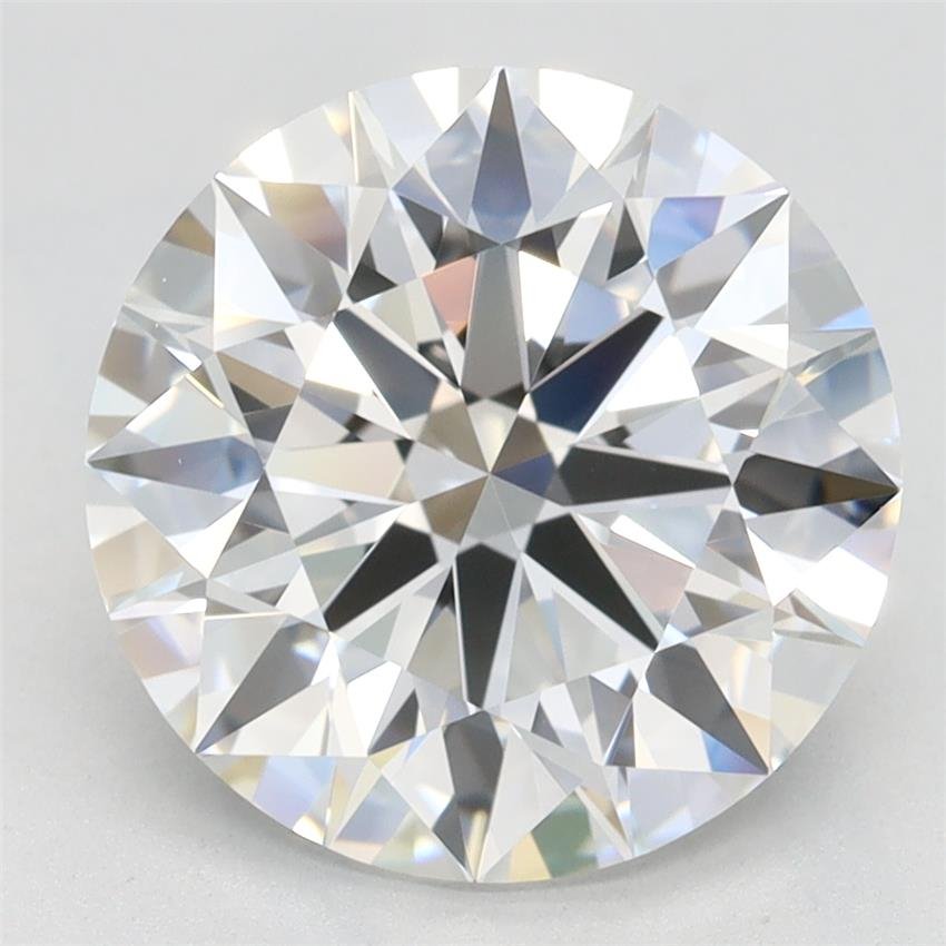 3.63ct E VVS2 Rare Carat Ideal Cut Round Lab Grown Diamond