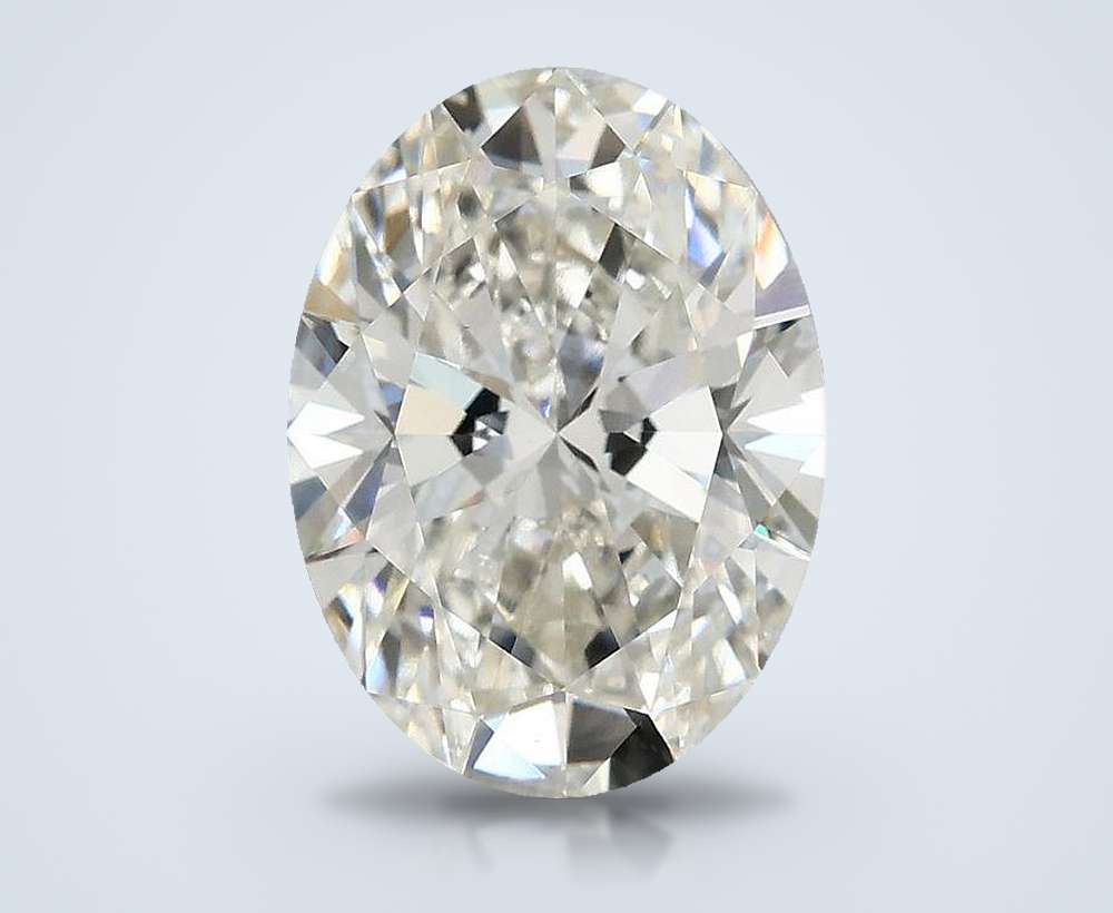 3.61 Carat Oval Lab Diamond
