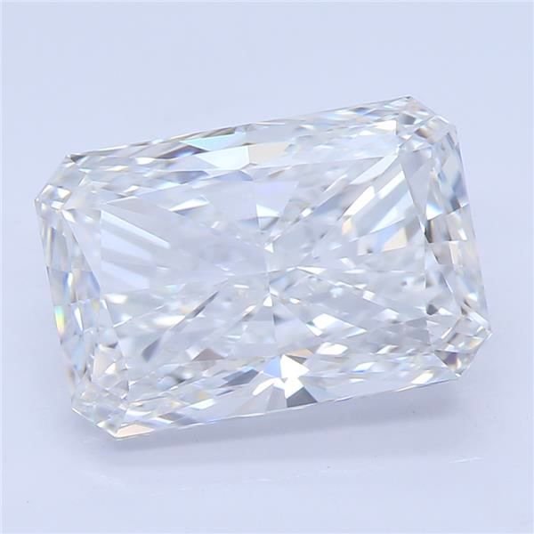 2.51ct D VVS2 Rare Carat Ideal Cut Radiant Lab Grown Diamond