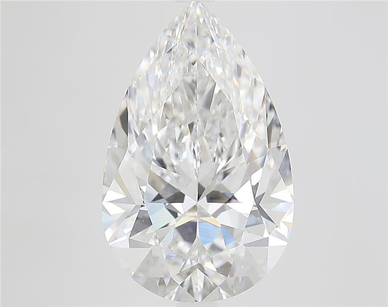 5.51 Carat Pear Lab Diamond