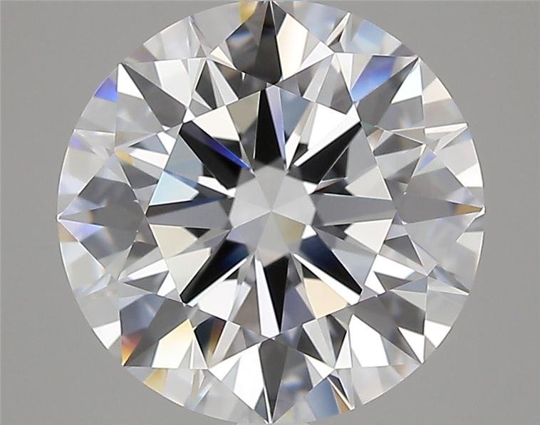 4.31ct F VVS1 Rare Carat Ideal Cut Round Lab Grown Diamond