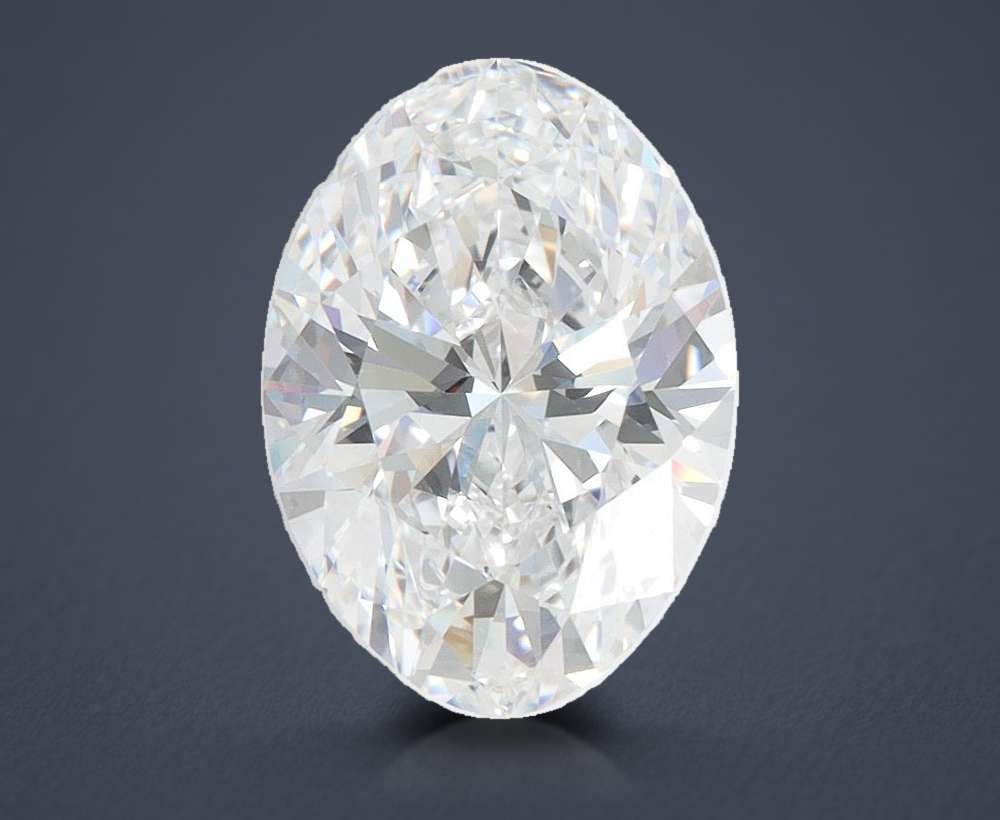 2.83 Carat Oval Lab Diamond