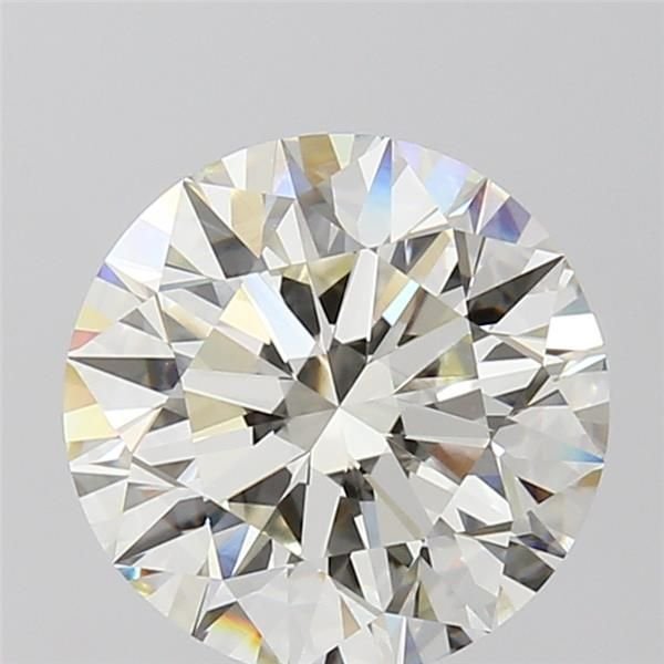 3.77ct J VVS1 Rare Carat Ideal Cut Round Diamond