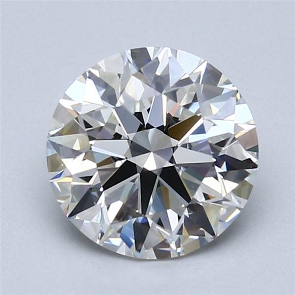 2.13ct G VVS2 Rare Carat Ideal Cut Round Diamond