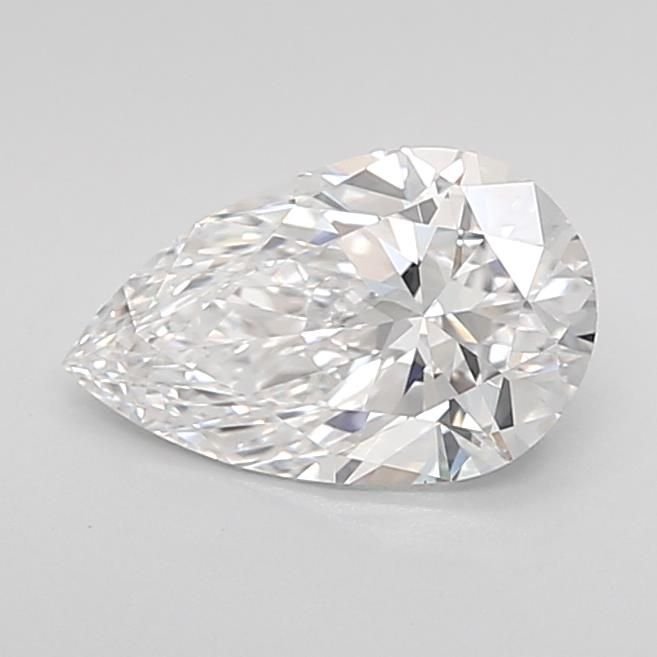 1.00ct D VVS1 Rare Carat Ideal Cut Pear Lab Grown Diamond