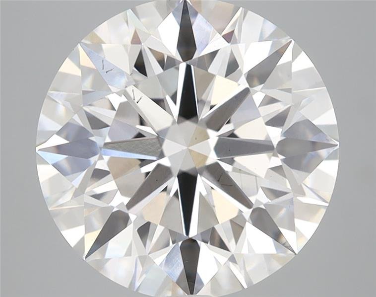 5.02ct E SI1 Rare Carat Ideal Cut Round Lab Grown Diamond