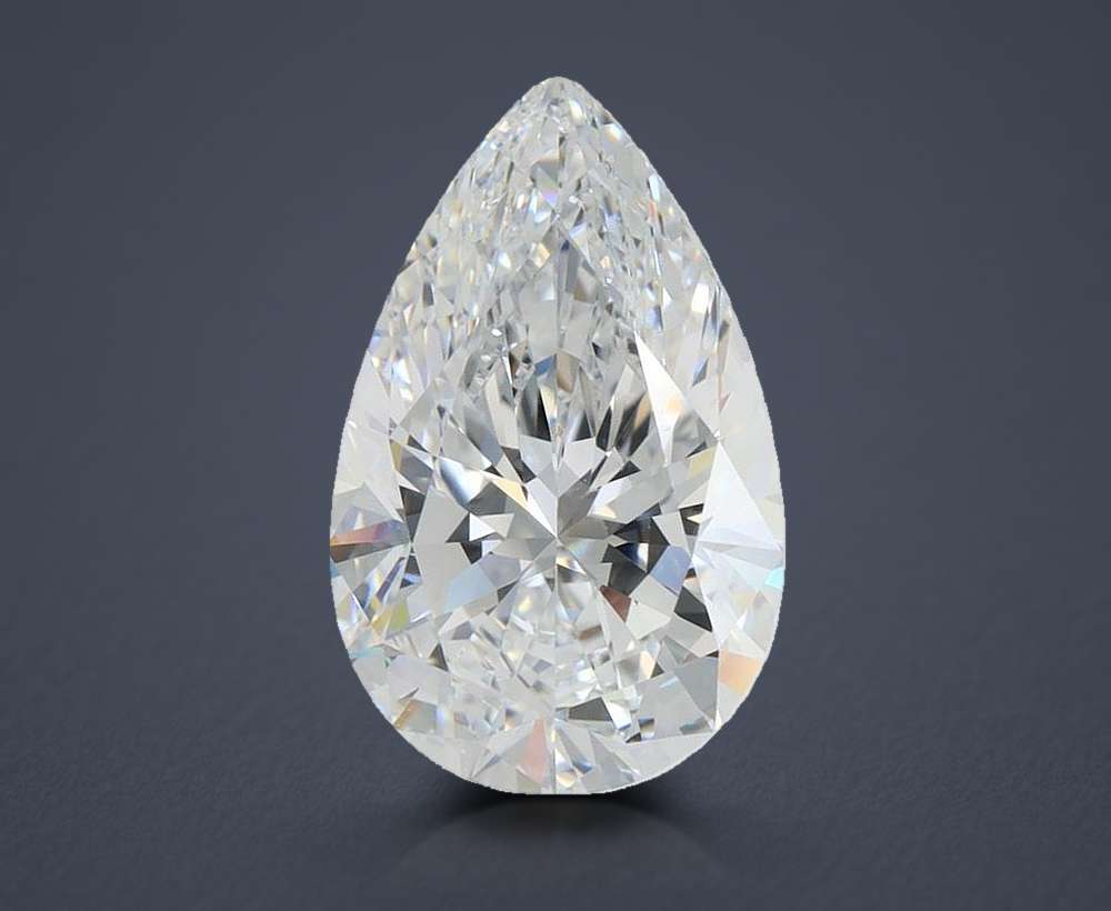 4.10 Carat Pear Lab Diamond