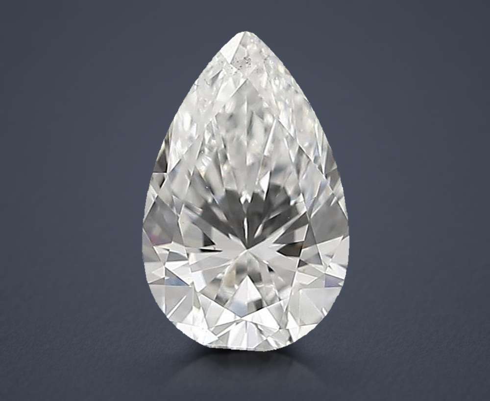 0.82 Carat Pear Lab Diamond